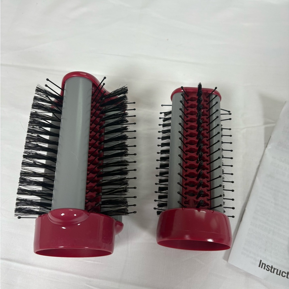 Revo Styler Hot Air Brush attachments red